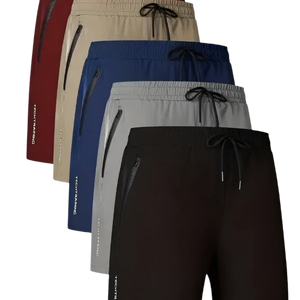 Pantalones de Hombre de Cintura Alta  con Cremallera -  Estilo Inglés - Scandia